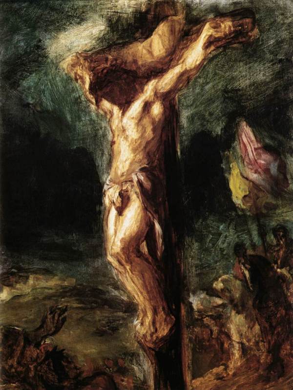 Eugene Delacroix (c. 1845)